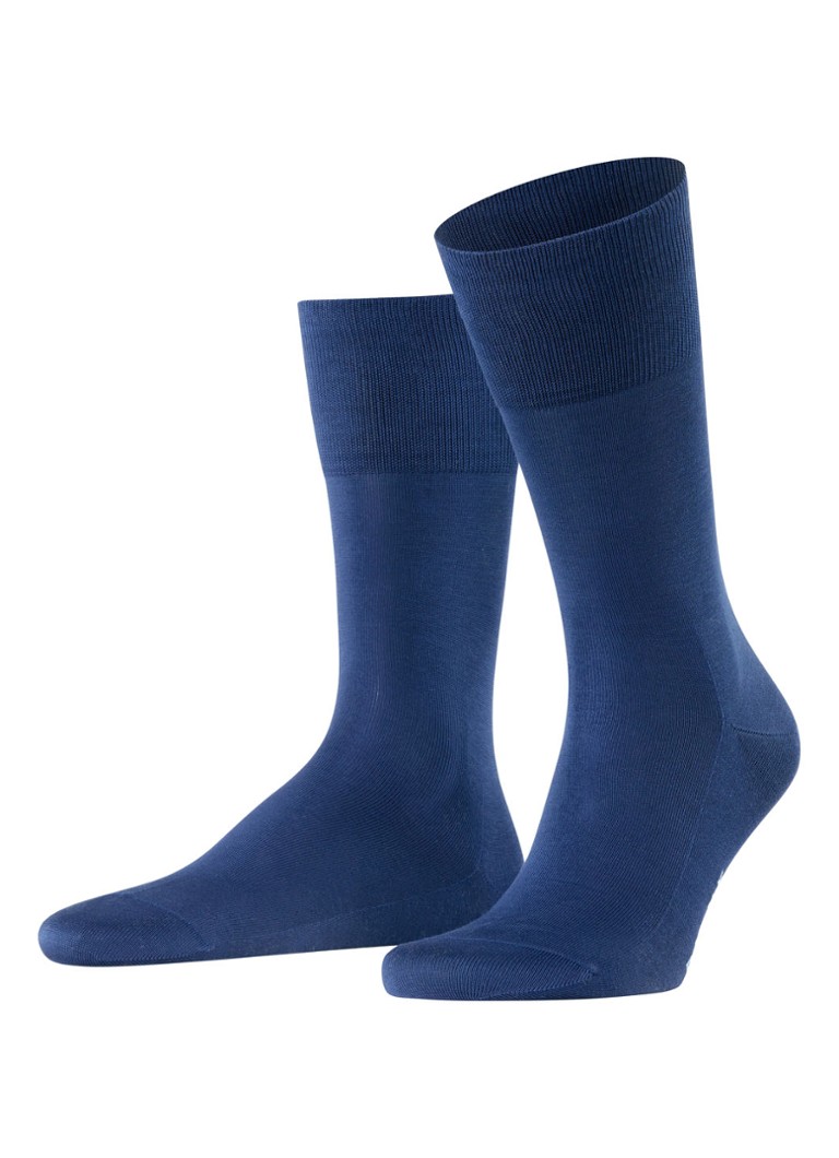 hoogtepunt beddengoed menigte Falke Tiago sokken met anti-slip onderzijde • Blauw • de Bijenkorf