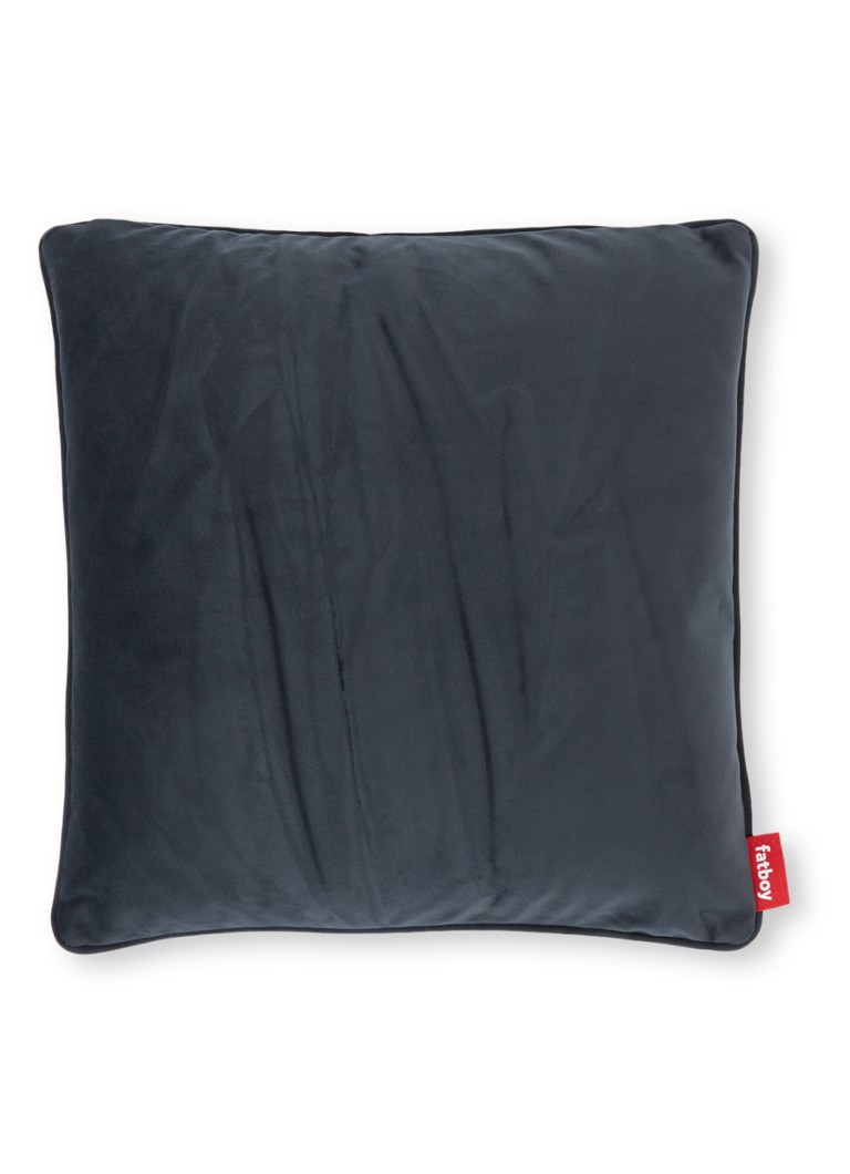 Fatboy - Velvet sierkussen 50 x 50 cm - Donkerblauw