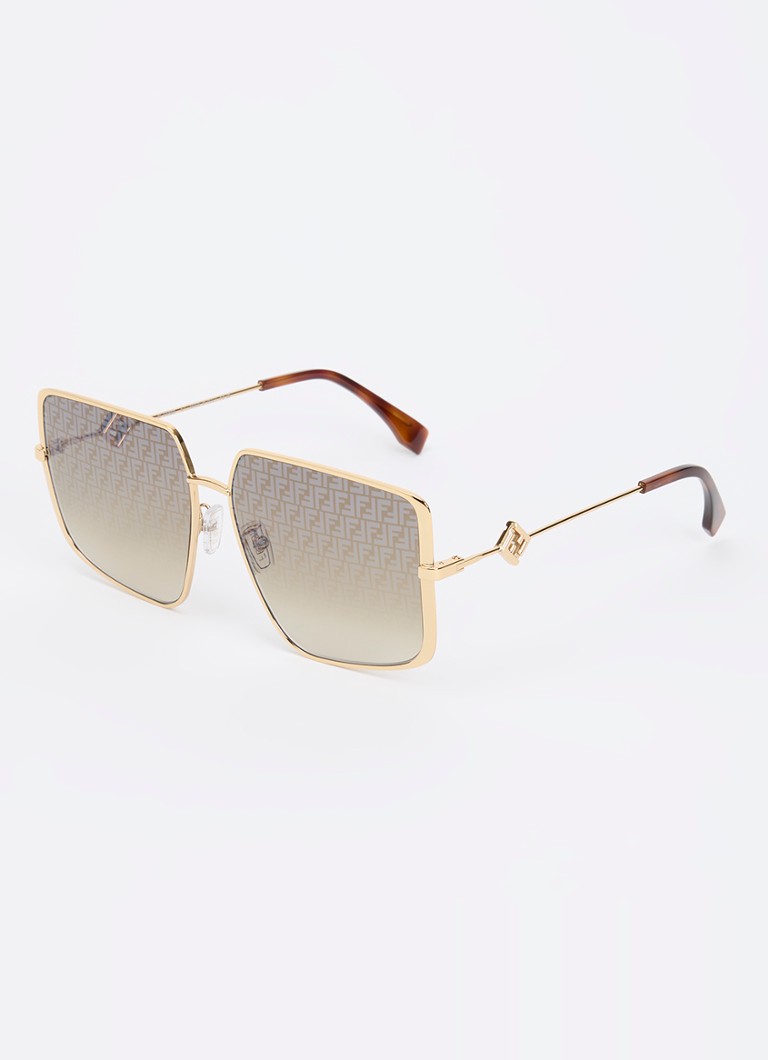 Fendi - Butterfly zonnebril FE40148U - Goud