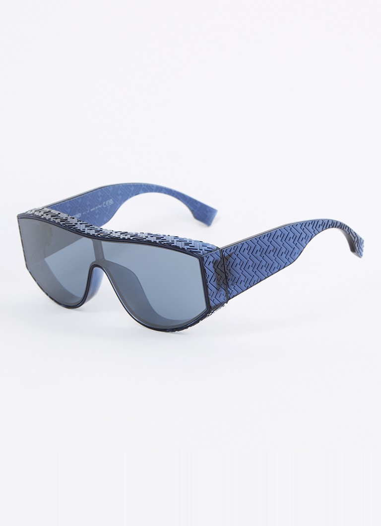 Fendi - Fendi Lab zonnebril FE40128I - Blauw