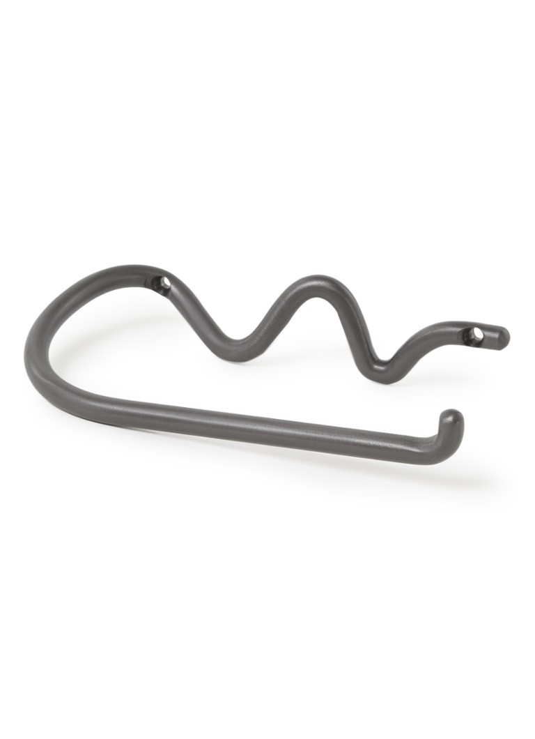 ferm LIVING - Curvature toiletrolhouder  - Antraciet