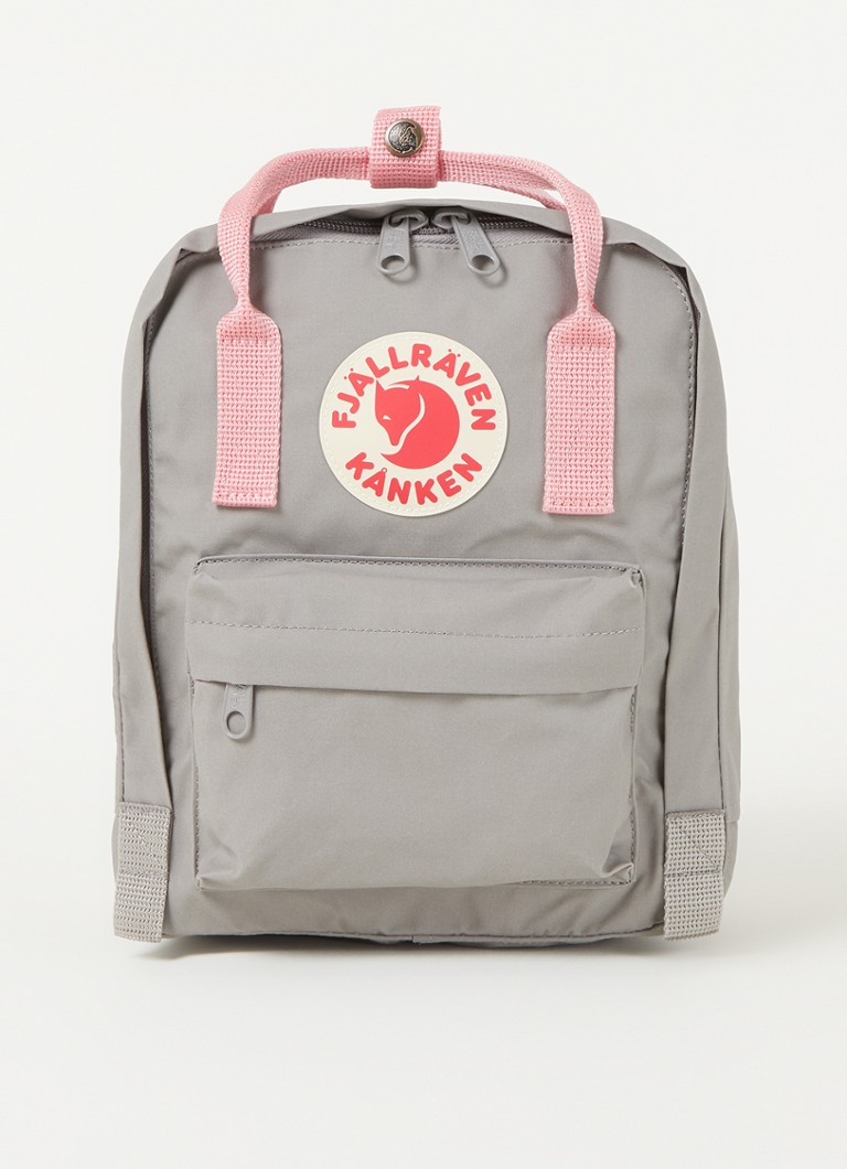 Fjällräven Kånken Mini rugzak met logo Grijs • de