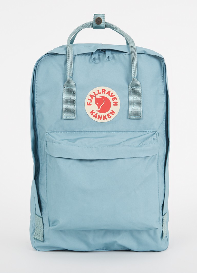 Fjällräven - Kånken rugzak met 17 inch laptopvak  - Aquablauw