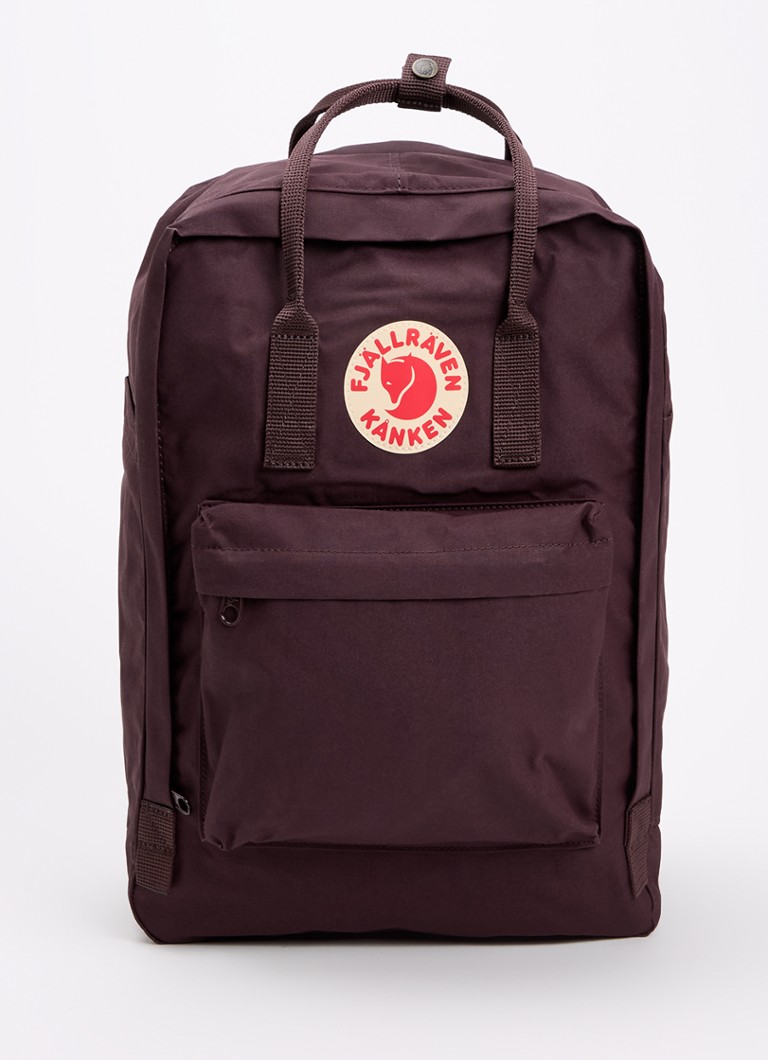 Fjällräven - Kånken rugzak met 17 inch laptopvak  - Aubergine