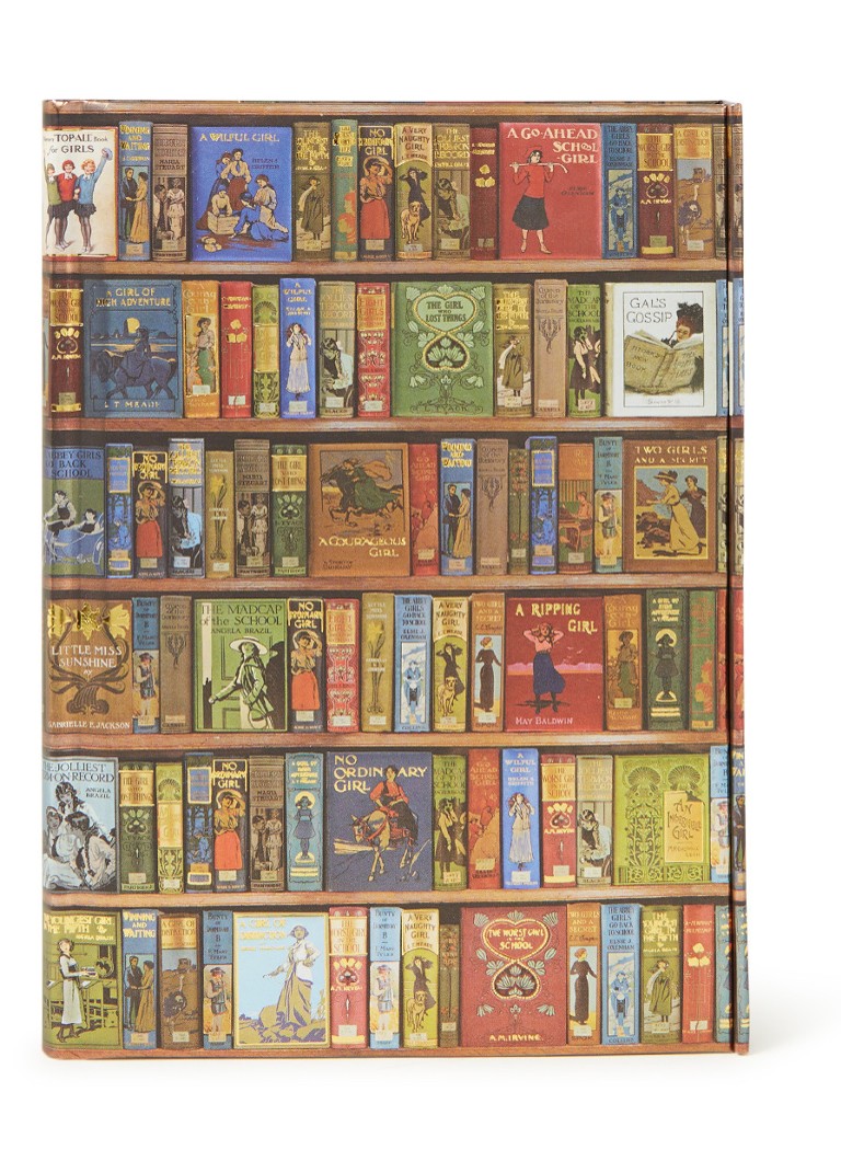 Flame Tree Bodleian Library High Jinks Bookshelves notitieboek 15,5 x 11 cm • Bruin • de Bijenkorf