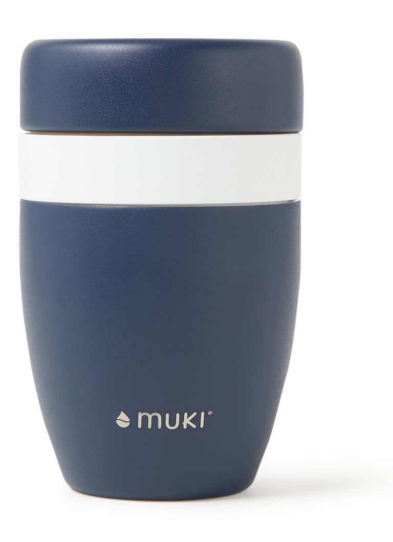 FLSK - Muki Snack Pot thermos voedselcontainer 55 cl - Donkerblauw