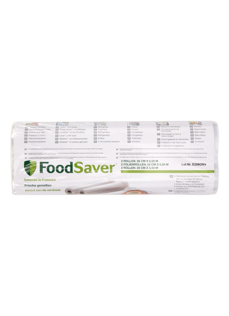 Foodsaver - Vacuüm folie 2 stuks - Wit