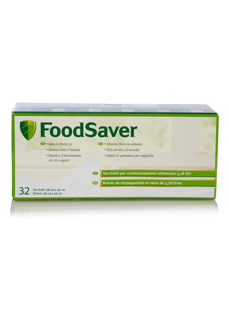Foodsaver - Vershoudzakken 3,7 liter 32 stuks - null
