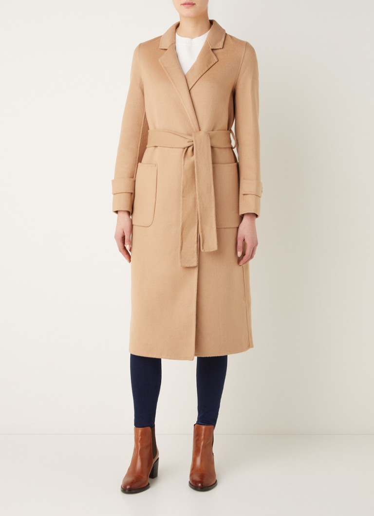 camel jas dames bijenkorf