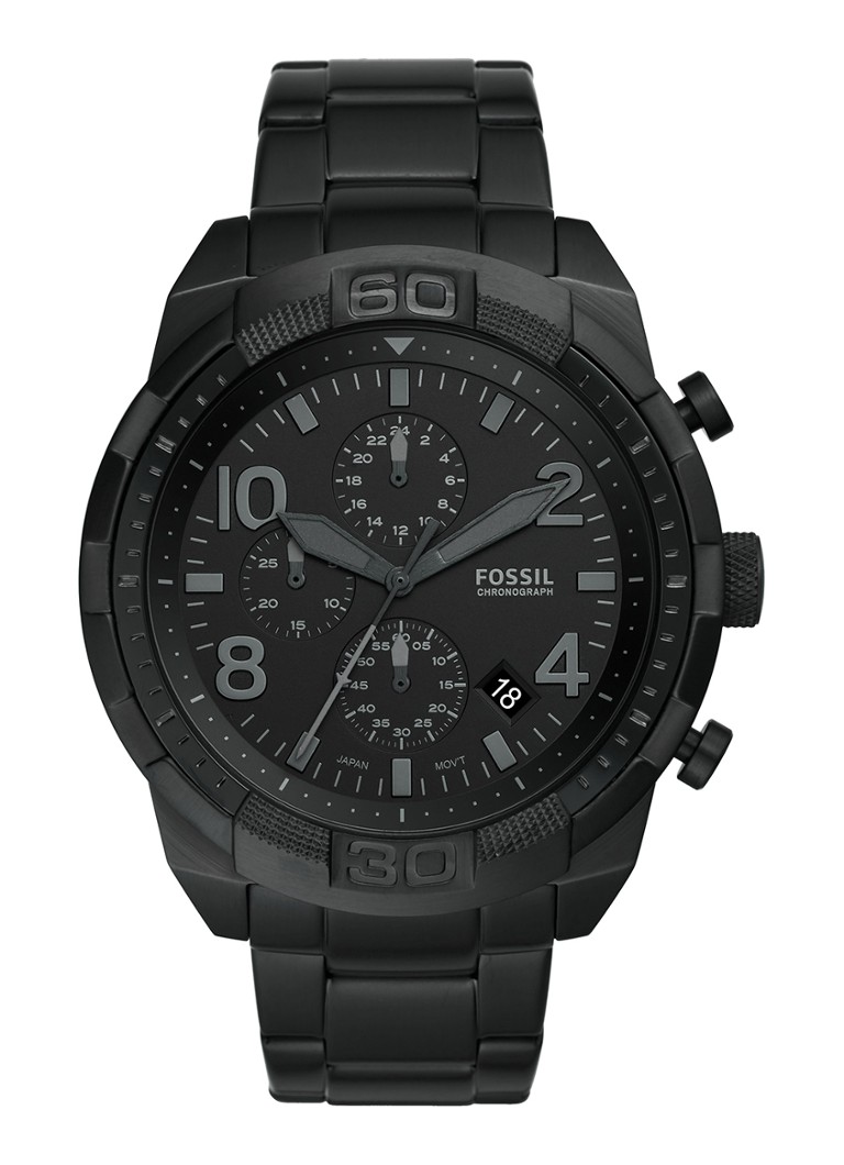 Fossil - Bronson Horloge FS5712 - Zwart