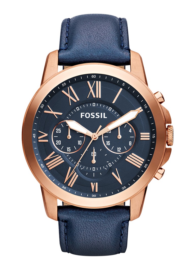 Fossil - Horloge FS4835IE - Blauw