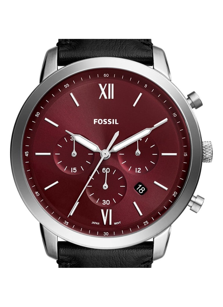 Fossil Neutra horloge FS6016 • Zilver • de Bijenkorf