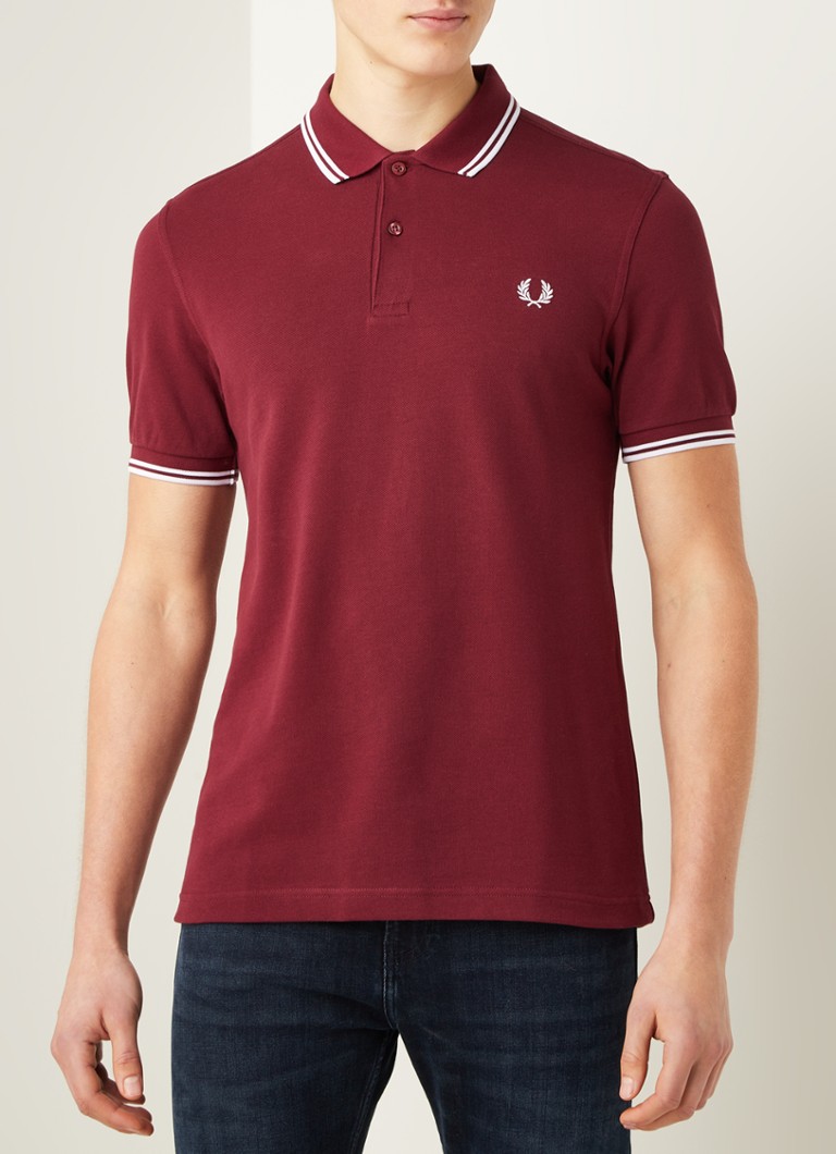fred perry polo bijenkorf