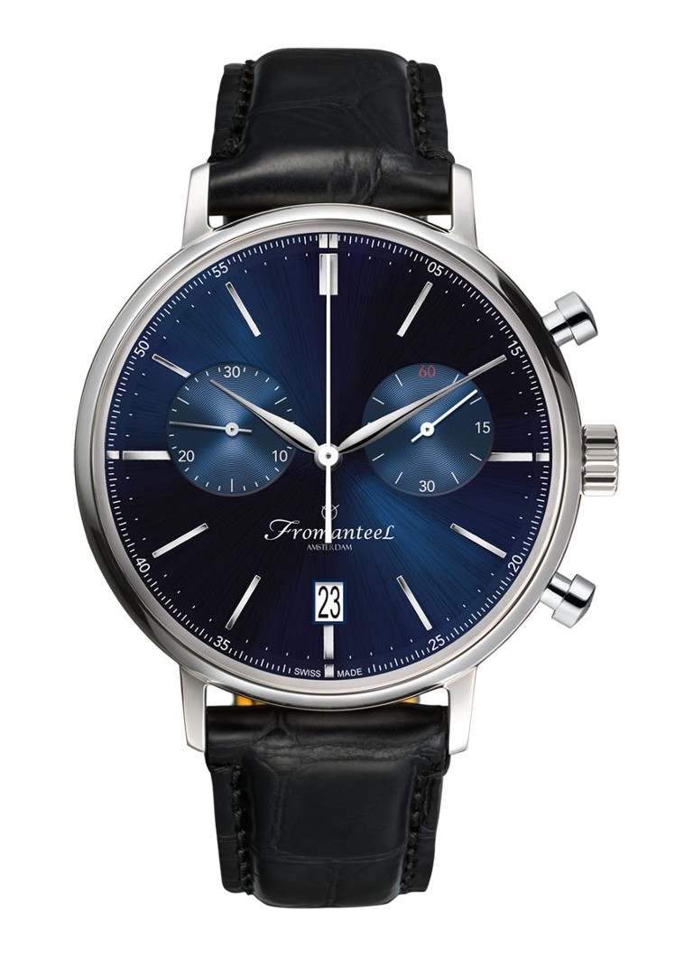 Fromanteel - Generations Chrono horloge GS-1208-026 - Zilver