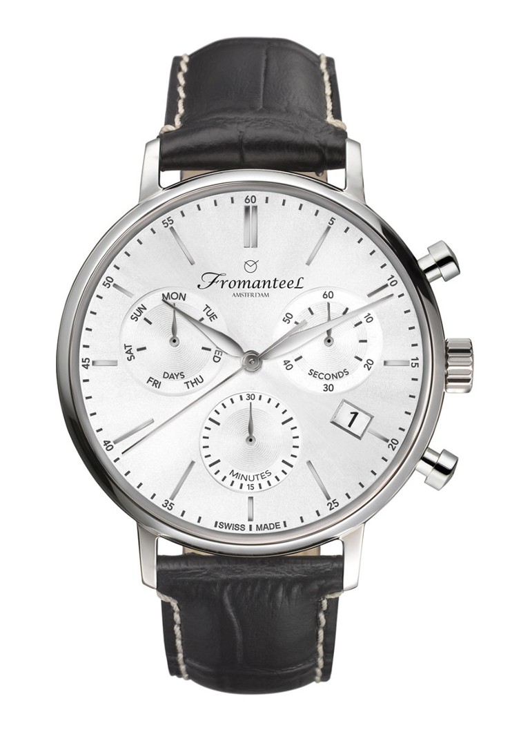 Fromanteel - Generations horloge GS-1201-001 - Zwart