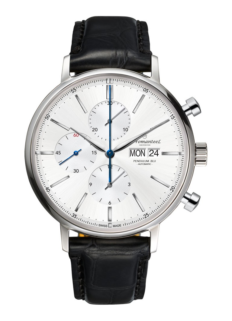 Fromanteel - Generations Pendulum Chrono horloge GS-1801-026 - Zilver