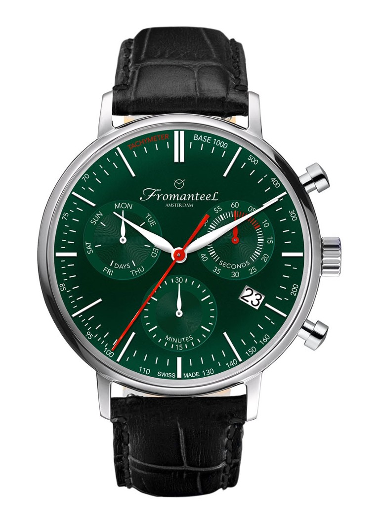 Fromanteel - Horloge chrono GS-1205-004 - Zilver