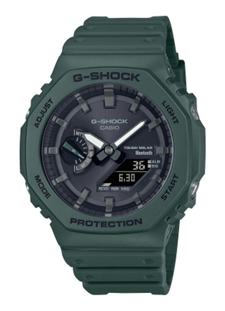G-Shock - Classic horloge GA-B2100-3AER - Donkergroen