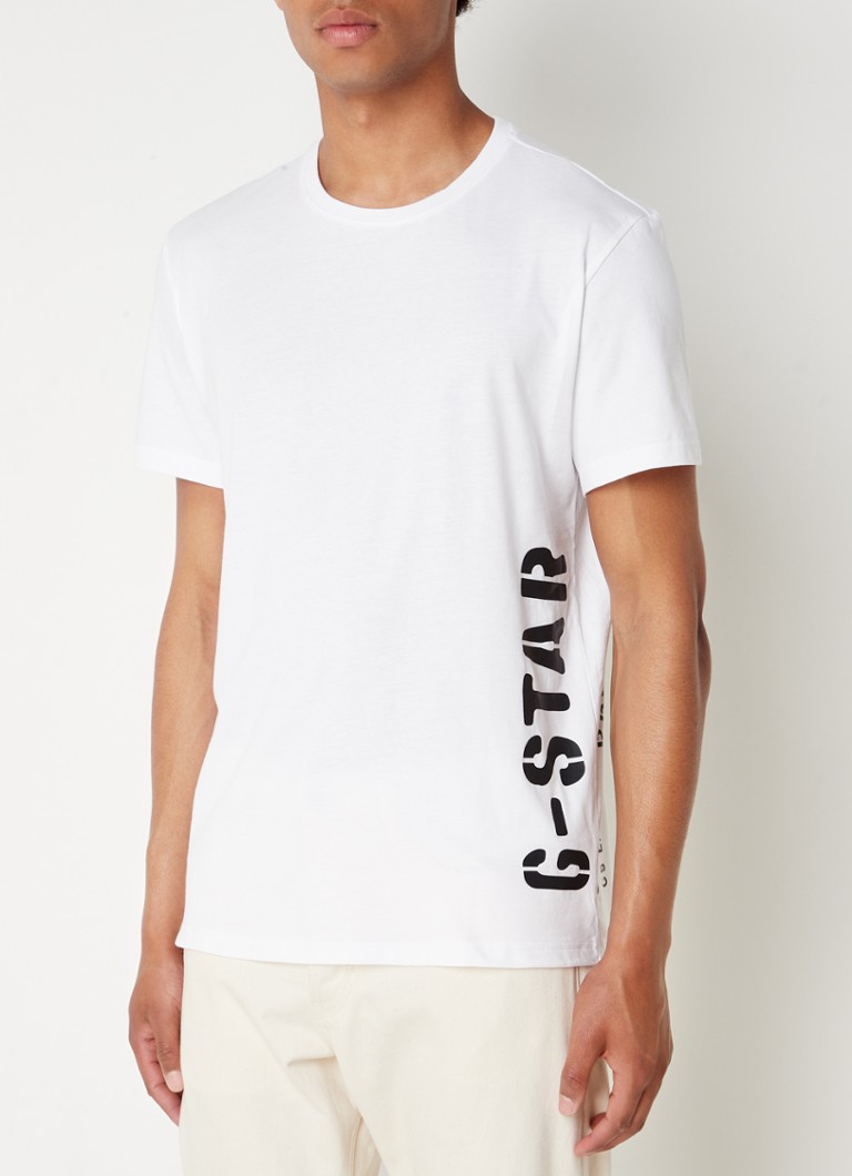 G-Star T-Shirt Loose Crop Riveted Bambine e Ragazze
