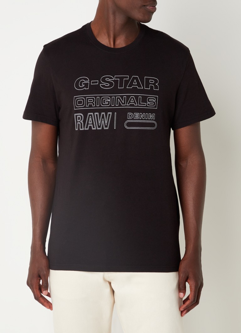 g star raw denim t shirt