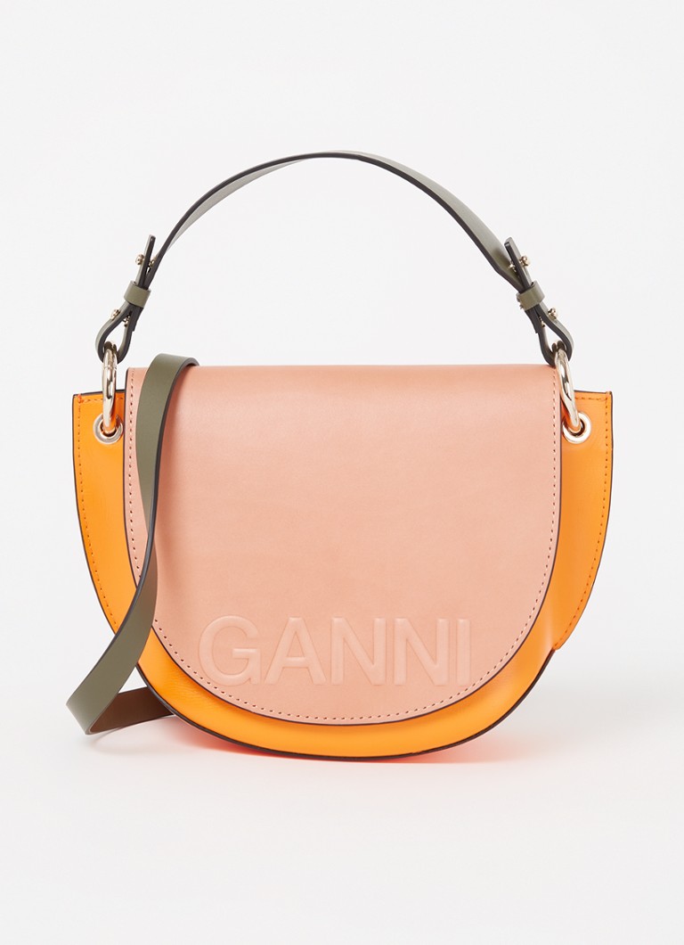 Ganni Crossbodytas van leer • • de Bijenkorf