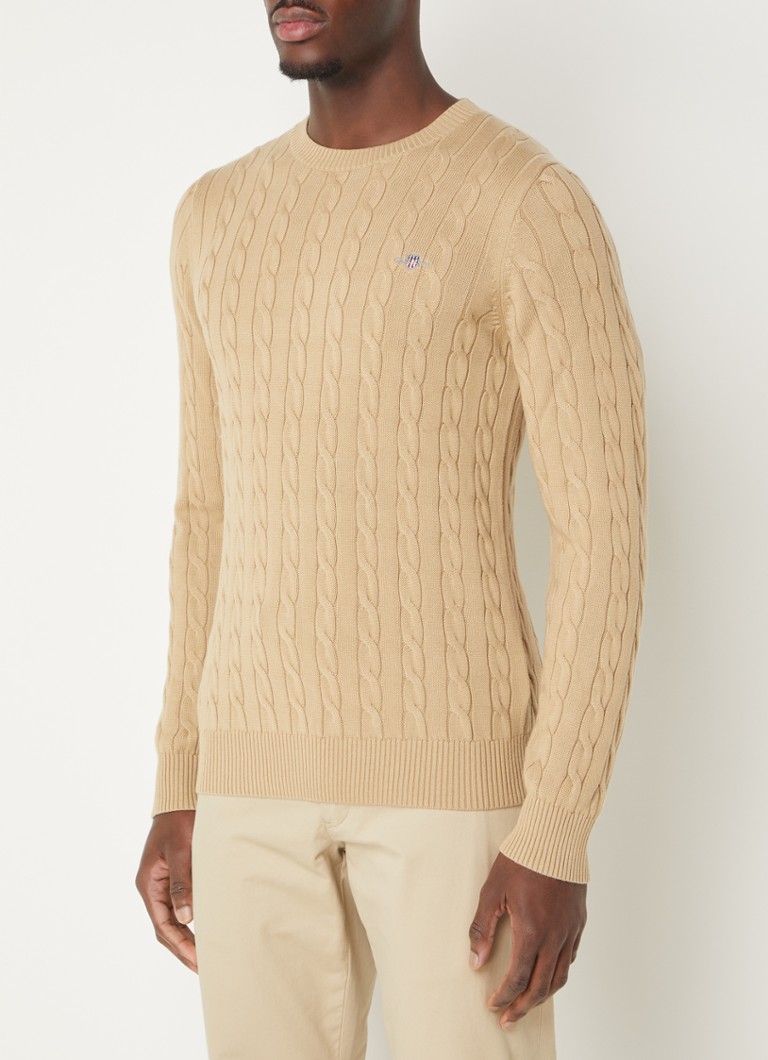 Rotista Damestruien, dames-sweatshirt kabelgebreide trui, tuniek, trui