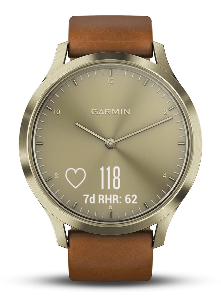 garmin vivomove hr premium silver