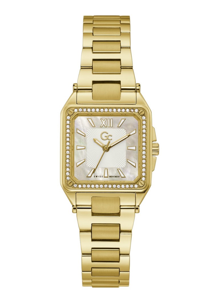 Gc Watches - Couture Square horloge Y85001L1MF - Goud