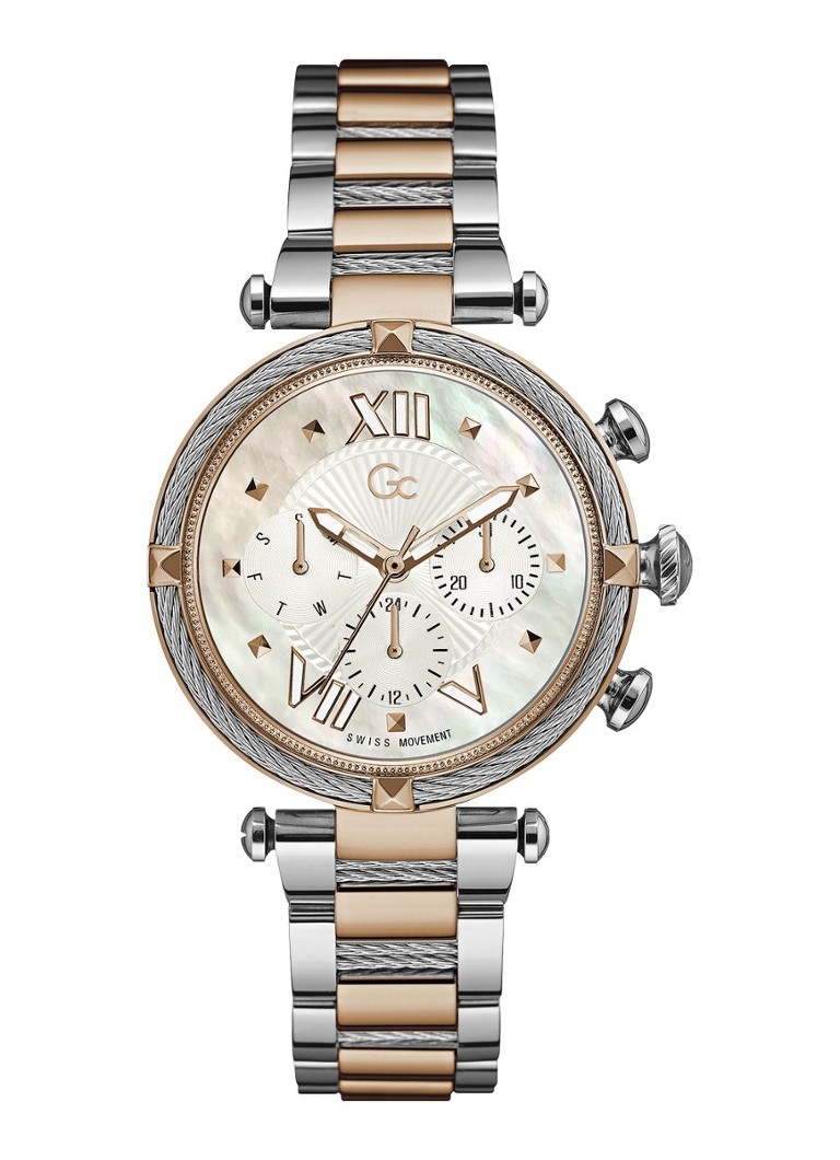 Gc Watches - Gc CableChic horloge Y16002L1MF - Zilver