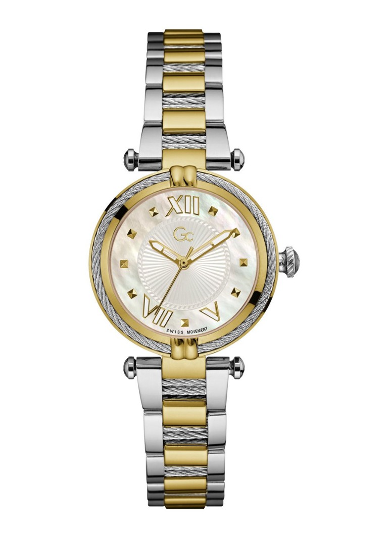 Gc Watches - Gc CableChic horloge Y18020L1MF - Goud