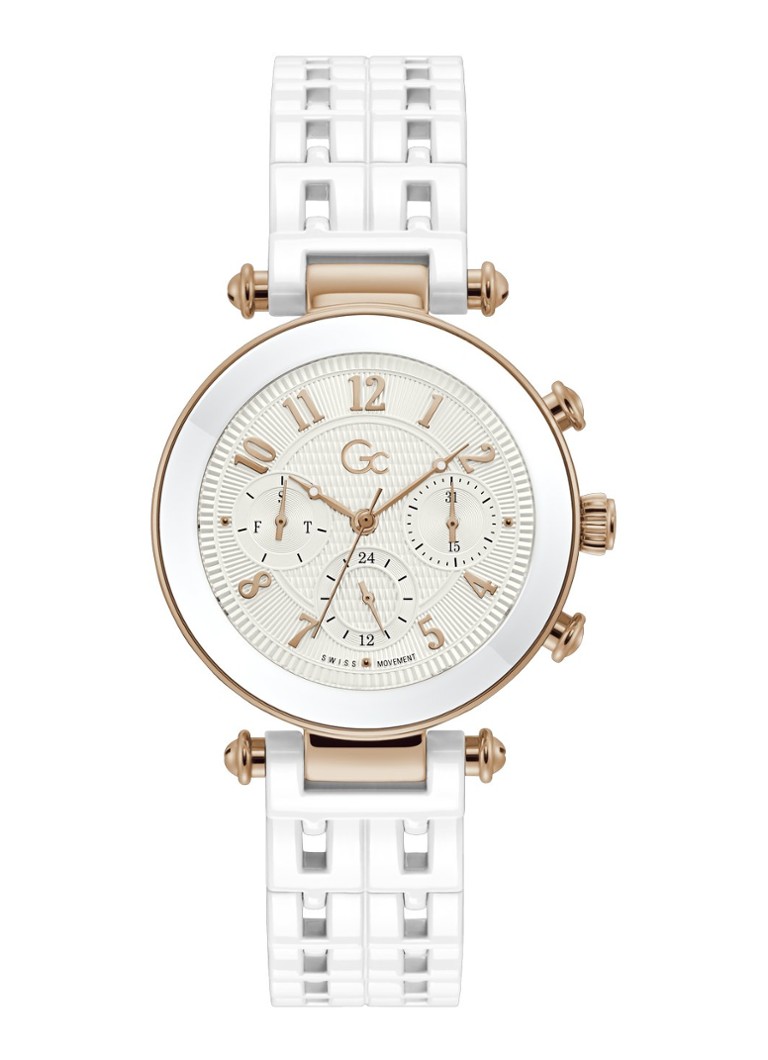 Gc Watches - Gc PrimeChic horloge Y65001L1MF - Wit