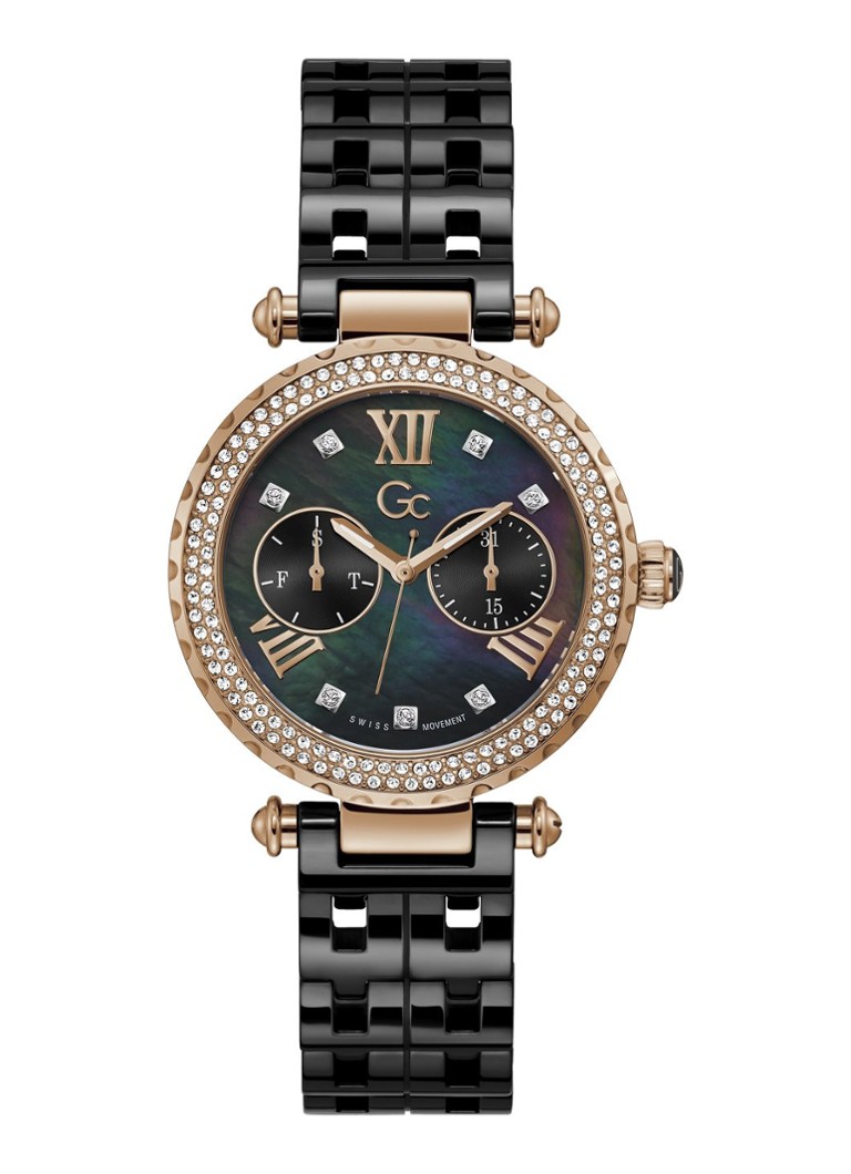 Gc Watches - Gc PrimeChic horloge Y71007L2MF - Zwart