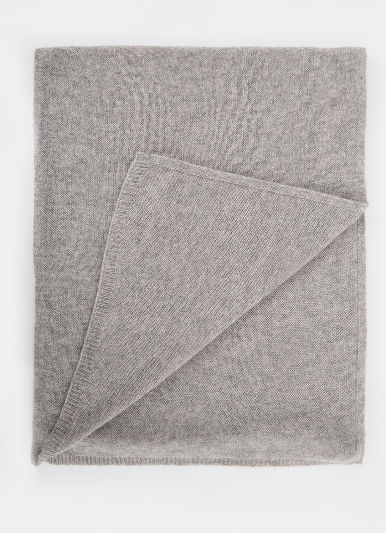 Gerard Darel - Delphine sjaal van kasjmier 200 x 44 cm - Grijs