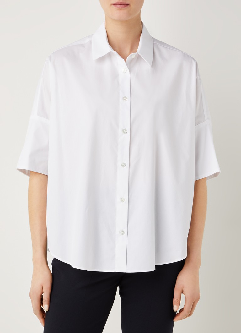 Gerard Darel - Nara blouse met stretch - Wit