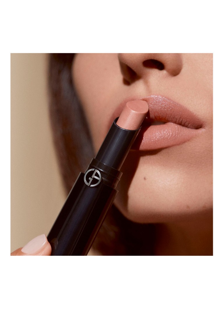 Giorgio Armani Beauty Lip Power - lipstick • 102 Romanza • de Bijenkorf