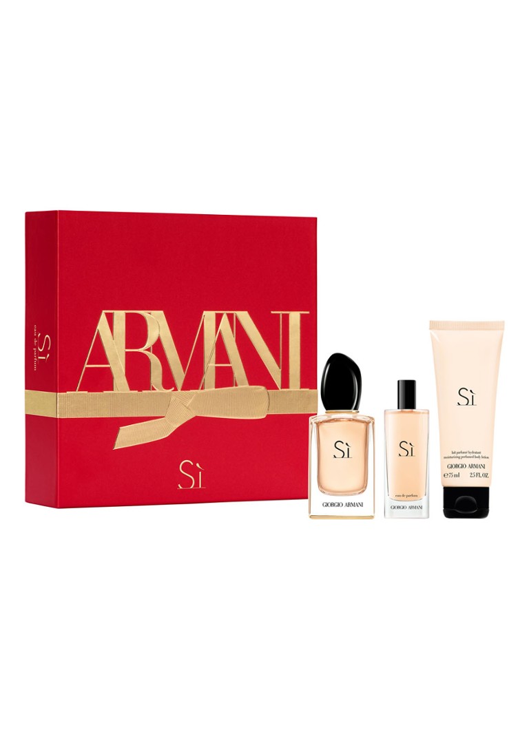 Armani Beauty Si Set Limited Edition parfumset • de Bijenkorf