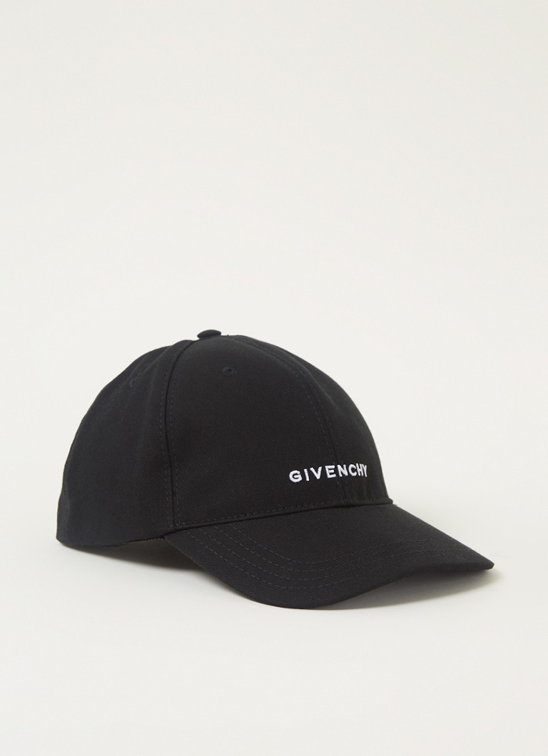 Givenchy - 4G pet met logoborduring - Zwart
