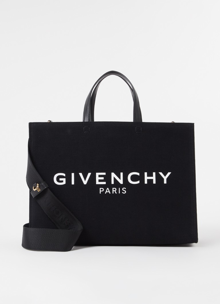 Givenchy - G-Tote Medium shopper van canvas - Zwart