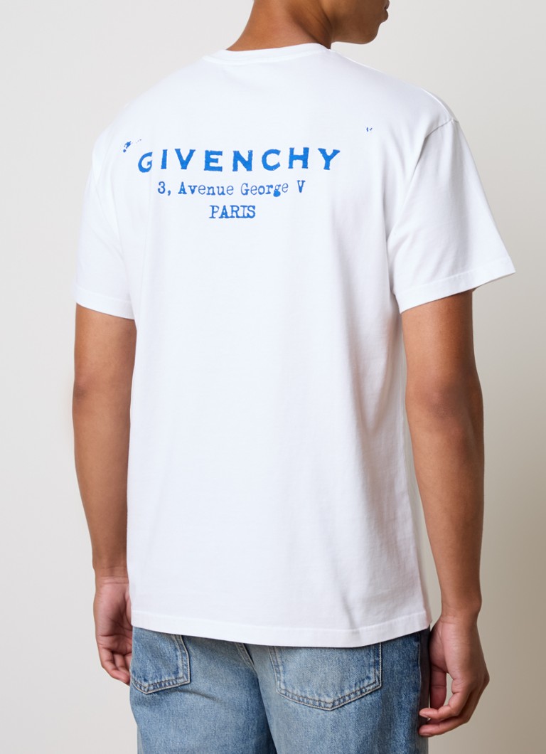 Givenchy - T-shirt met backprint - Wit