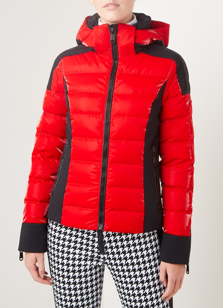 Messing Couscous Beweegt niet Goldbergh Strong ski-jas met uitneembare sneeuwvanger • Rood • de Bijenkorf