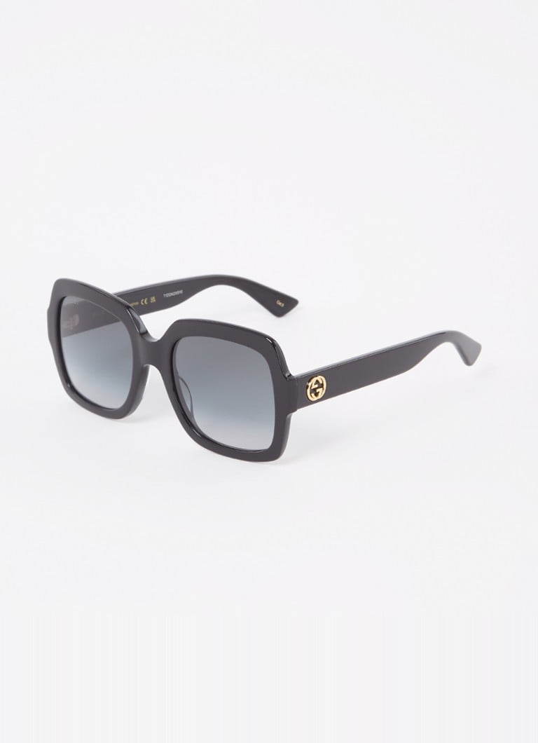 Gucci - Butterfly zonnebril GG0036SN - Zwart