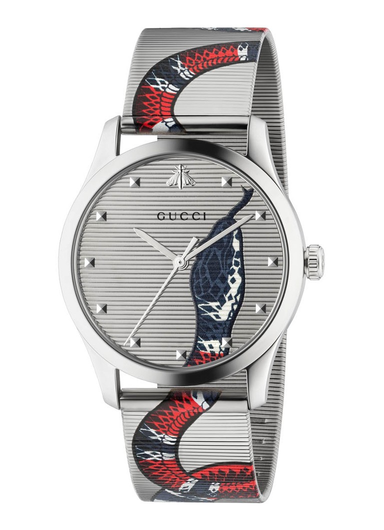 Gucci - G-Timeless Contemporary horloge YA1264123 - Zilver