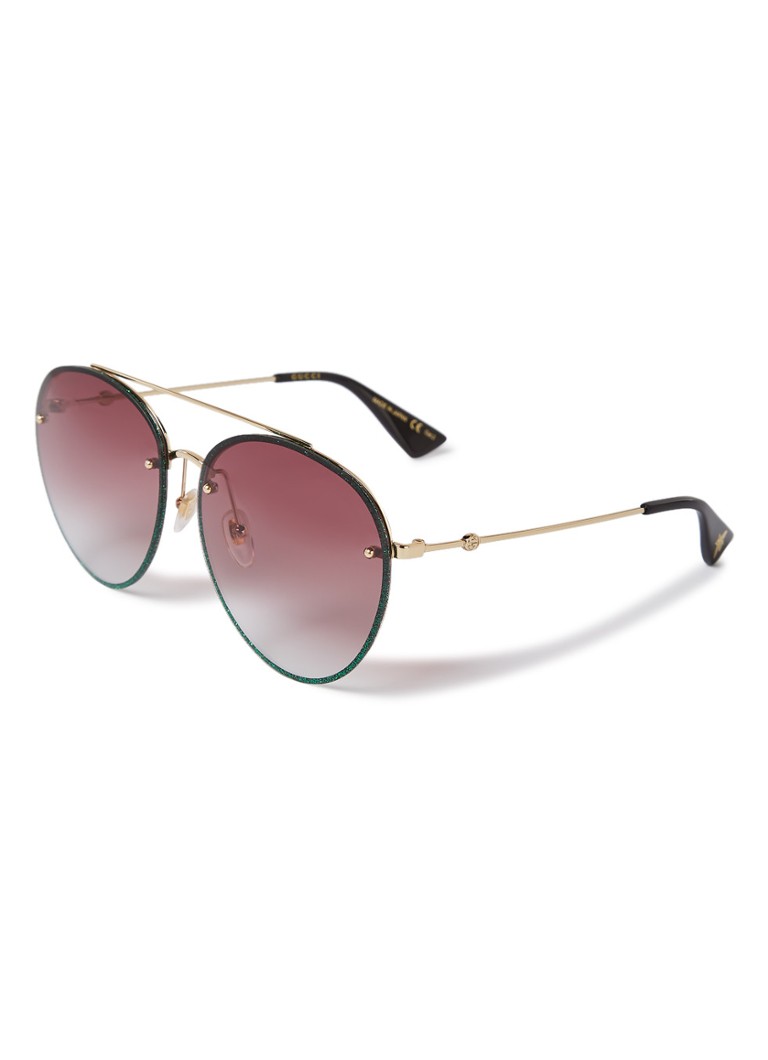 Gucci - GG0351S zonnebril - Goud