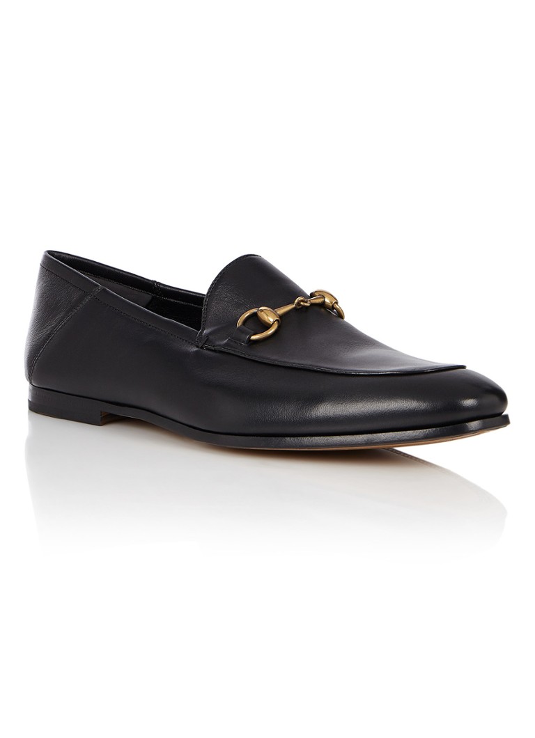 Gucci Horsebit Loafer Van Leer Zwart De Bijenkorf