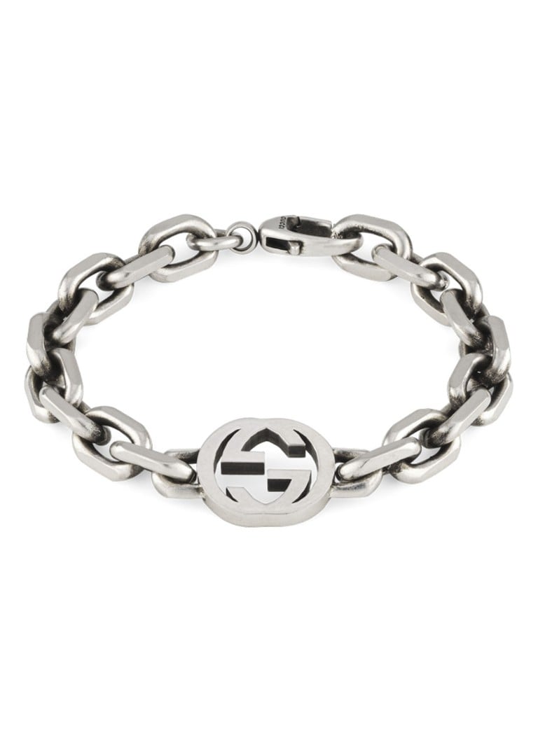 Gucci - Interlocking G Large armband van zilver - Zilver