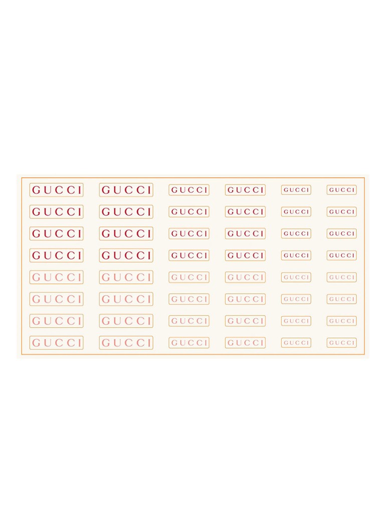 Dwang essay verrassing Gucci Nail Art Stickers - Limited Edition nagelstickers • de Bijenkorf