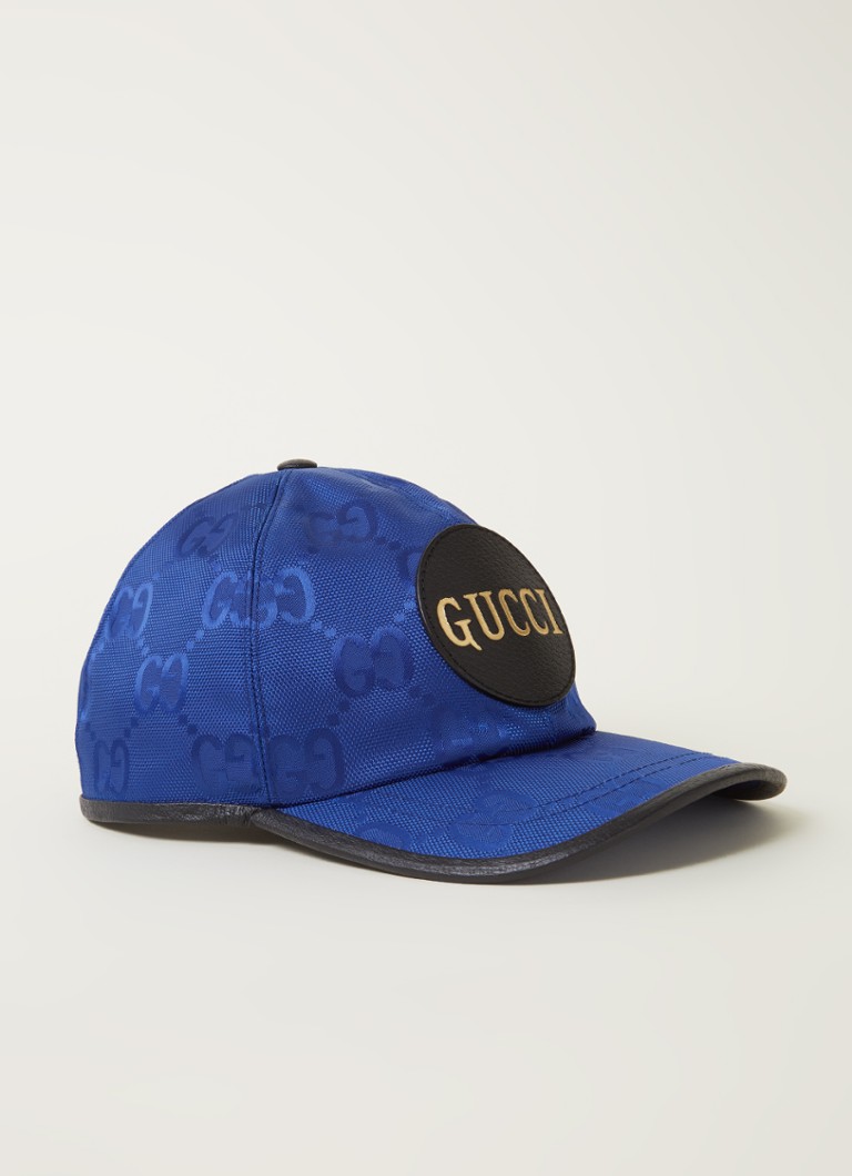 Vervoer monteren bunker Gucci Off The Grid pet met logoprint • Blauw • de Bijenkorf