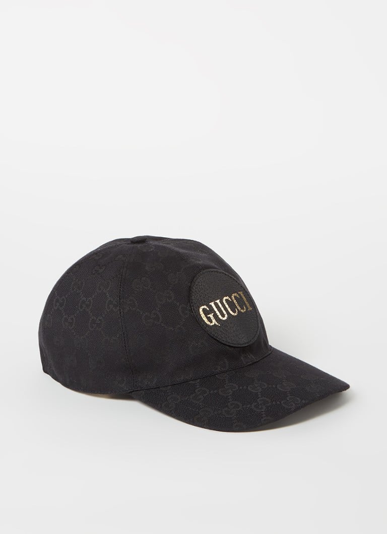 Gucci - Pet met logoprint - Zwart