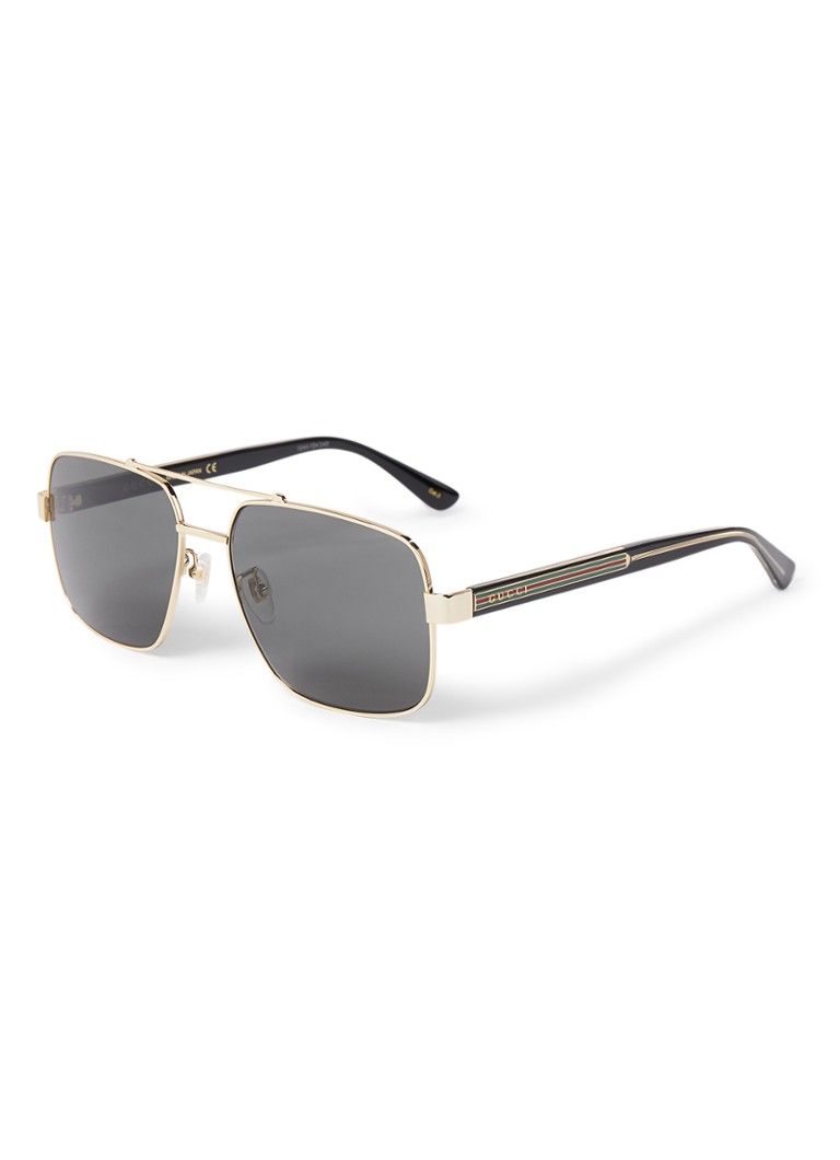 Controverse Arashigaoka Defilé Gucci Zonnebril GG0529S • Goud • de Bijenkorf