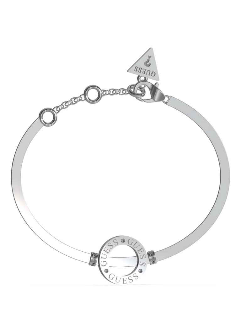 partitie Vuiligheid Piepen GUESS Armband met glassteen JUBB03172JWRHS • Zilver • de Bijenkorf